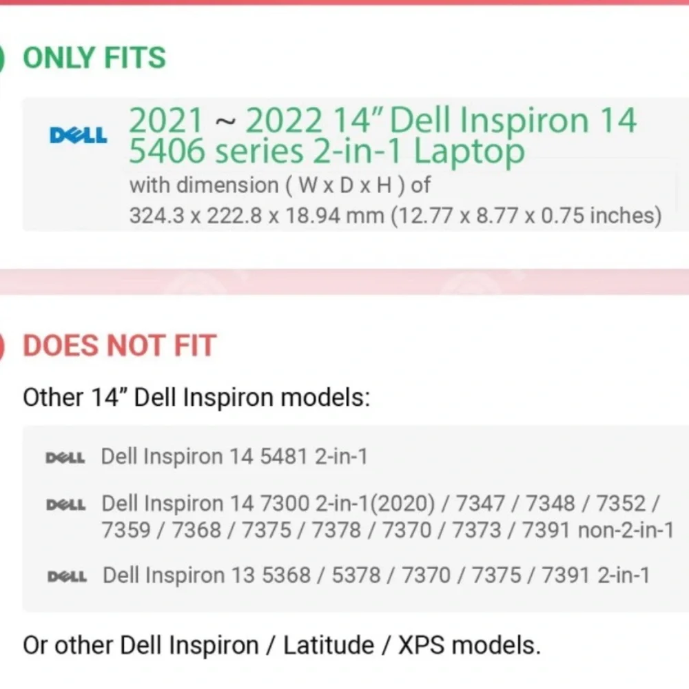 Dell Inspiron 14 5406 Series 2-in-1 Convertible